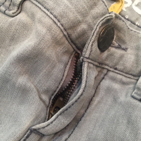 Roxy women’s Juniors gray jeans size 7 - Picture 9 of 13